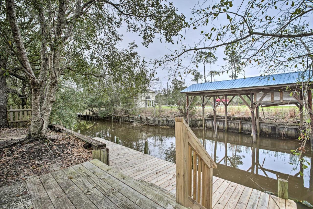 Waterfront Bay St Louis Beach House With Deck! Bay St. Louis Kültér fotó